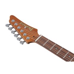 Ibanez LM1-LWH AZ Prestige Signatur Model Luca Mantovanelli Elektrisk Guitar inkl. kuffert