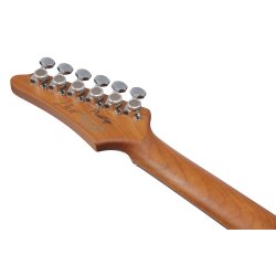 Ibanez LM1-LWH AZ Prestige Signatur Model Luca Mantovanelli Elektrisk Guitar inkl. kuffert