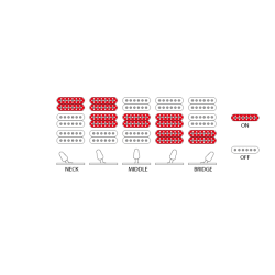 Ibanez FRM300-PR Signatur Model Paul Gilbert Elektrisk Gitar inkl. taske