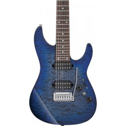 Ibanez AZ427P2QM-TUB AZ Premium 7-strenget Elektrisk Guitar inkl. taske