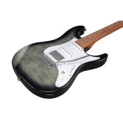 Ibanez AZ22S1F-TKS AZ Standard Elektrisk Guitar (Transparent Black Sunburst)