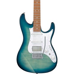 Ibanez AZ22S1F-TXB AZ Standard Elektrisk Guitar (Transparent Turquoise Burst)