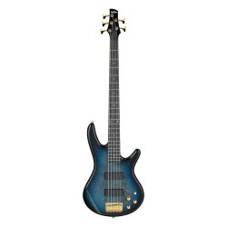 Ibanez GSR205PC-TMU SR GIO Serien 5-strenget Elektrisk Bas (Transparent Marine Burst) 