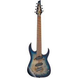 Ibanez RGMS7PB-CBS RG Serien Multi-Scale 7-strenget Elektrisk Guitar (Cosmic Blue Starburst)