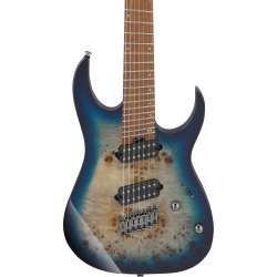 Ibanez RGMS7PB-CBS RG Serien Multi-Scale 7-strenget Elektrisk Guitar (Cosmic Blue Starburst)