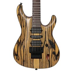 Ibanez S6570BWE-NT S Prestige Serien Elektrisk Guitar inkl. kuffert (Natural)