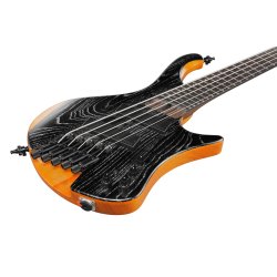 Ibanez EHB1135MS-SKL EHB Bass Workshop Headless 5-strenget Elektrisk Bas (SilverWaveBlackLowGloss)