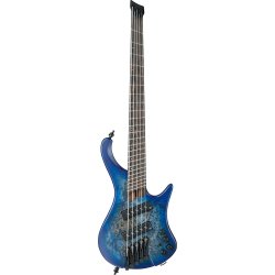 Ibanez EHB1505MS-PLF EHB Bass Workshop Headless 5-strenget Elektrisk Bas (Pacific Blue Burst Flat)