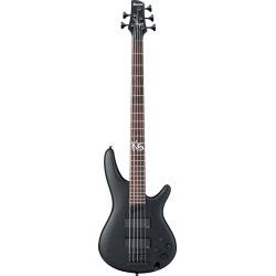 Ibanez K5-BKF Black Flat Fieldy - Korn signature.