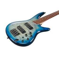 Ibanez SR400EQM-SCB SR Standard 4-strenget Elektrisk Bas (Stained Cosmic Blue Starburst)            