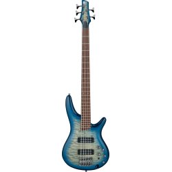 Ibanez SR405EQM-SCB SR Standard 5-strenget Elektrisk Bas (Stained Cosmic Blue Starburst)