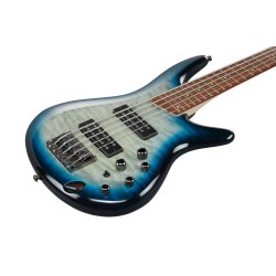 Ibanez SR405EQM-SCB SR Standard 5-strenget Elektrisk Bas (Stained Cosmic Blue Starburst)