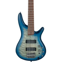 Ibanez SR405EQM-SCB SR Standard 5-strenget Elektrisk Bas (Stained Cosmic Blue Starburst)