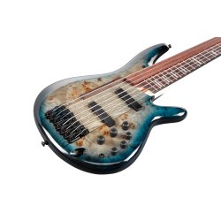 Ibanez SRAS7-CBS Bass Workshop Ashula Fretted/Fretless 7-strenget Elektrisk Bas inkl. kuffert 