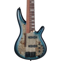 Ibanez SRAS7-CBS Bass Workshop Ashula Fretted/Fretless 7-strenget Elektrisk Bas inkl. kuffert 