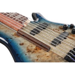 Ibanez SRAS7-CBS Bass Workshop Ashula Fretted/Fretless 7-strenget Elektrisk Bas inkl. kuffert 