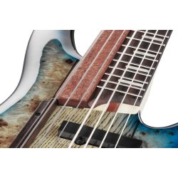 Ibanez SRAS7-CBS Bass Workshop Ashula Fretted/Fretless 7-strenget Elektrisk Bas inkl. kuffert 