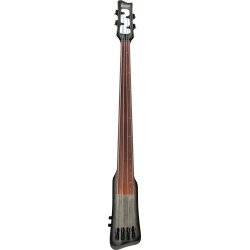 Ibanez UB804-BUL Bass Workshop Fretless Upright 4-strenget Elektrisk Bas inkl.stativ &amp; taske (Black Ice Burst Low Gloss)