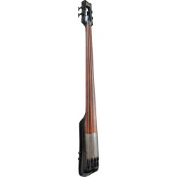 Ibanez UB804-BUL Bass Workshop Fretless Upright 4-strenget Elektrisk Bas inkl.stativ &amp; taske (Black Ice Burst Low Gloss)