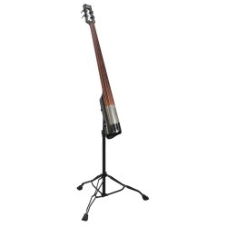 Ibanez UB804-BUL Bass Workshop Fretless Upright 4-strenget Elektrisk Bas inkl.stativ &amp; taske (Black Ice Burst Low Gloss)