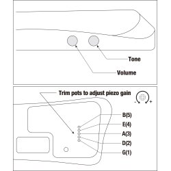 Ibanez UB805-MOB 5-strenget Upright Bass inkl. stativ og taske