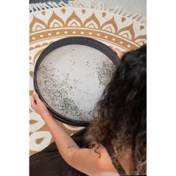 Meinl Sonic Energy WD18WB-WH B�lge Tromme m/et syntetisk skind &amp; et v�vet skind (18" / 45.7 cm)