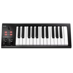 iCon iKeyboard 3Nano USB MIDI controller keyboard med 25 tangenter