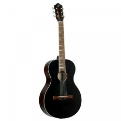 Ortega RRA-BKT Parlor body Ranger Serien Klassisk guitar inkl. taske