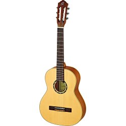 Ortega R121L-3/4 3/4 St�rrelse Venstreh�ndet Klassisk Guitar inkl. taske 