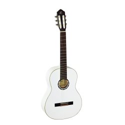 Ortega R121WH 4/4 St�rrelse Klassisk Guitar inkl. taske 