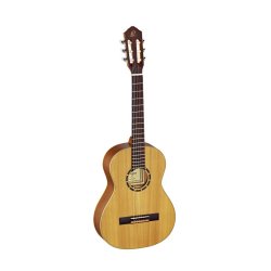 Ortega R122-3/4 3/4 Strrelse Klassisk Guitar inkl. taske 