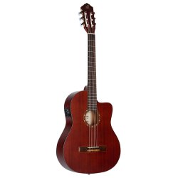 Ortega RCE125MMSN 4/4 St�rrelse Klassisk Guitar m/mikrofon inkl. taske 