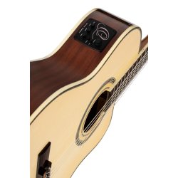 Ortega RCE145NT 4/4 St�rrelse Klassisk guitar m/mikrofon inkl. taske 