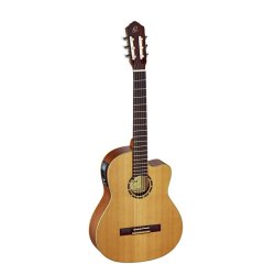 Ortega RCE131 4/4 St�rrelse Klassisk Guitar m/mikrofon inkl. taske 