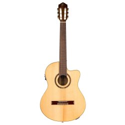 Ortega RCE138SN 4/4 St�rrelse Klassisk Guitar m/mikrofon inkl. taske 