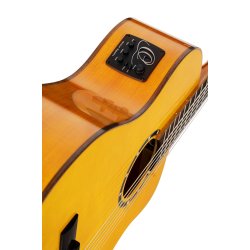 Ortega RCE170F 4/4 Size Flamenco model Klassisk guitar m/mikrofon