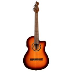 Ortega RCE238SN-FT 4/4 St�rrelse Klassisk Guitar m/mikrofon inkl. taske 