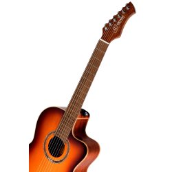 Ortega RCE238SN-FT 4/4 St�rrelse Klassisk Guitar m/mikrofon inkl. taske 