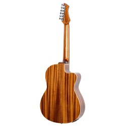 Ortega RCE238SN-FT-L 4/4 St�rrelse Venstreh�ndet Klassisk Guitar m/mikrofon inkl. taske