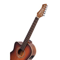 Ortega RCE238SN-FT-L 4/4 St�rrelse Venstreh�ndet Klassisk Guitar m/mikrofon inkl. taske