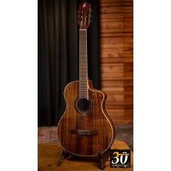 Ortega RCE30TH-ACA 30 �rs jubil�um Klassisk Guitar m/mikrofon inkl. taske