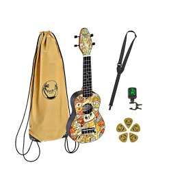 Ortega K2-VP Keiki Soprano ukulele s�t