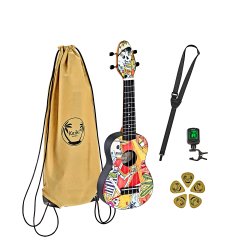 Ortega K2-EM Keiki Soprano ukulele s�t