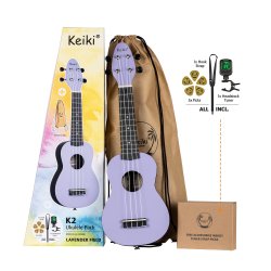 Ortega K2-LAF Keiki Soprano ukulele s�t