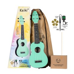 Ortega K2-CBM Keiki Soprano ukulele s�t