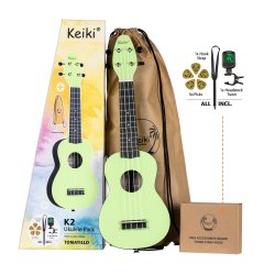 Ortega K2-TMO Keiki Soprano ukulele s�t