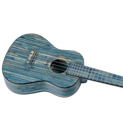 Ortega Koncert ukulele med gigbag, Stonewashed Blue