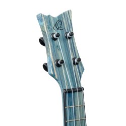Ortega Koncert ukulele med gigbag, Stonewashed Blue