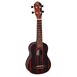 Ortega RUEB-SO Sopran ukulele inkl. taske 