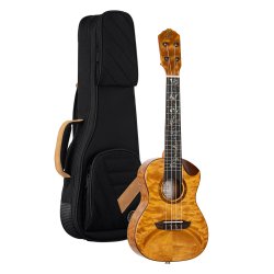 Ortega RUET-QMA Koncert ukulele m/mikrofon inkl. taske 